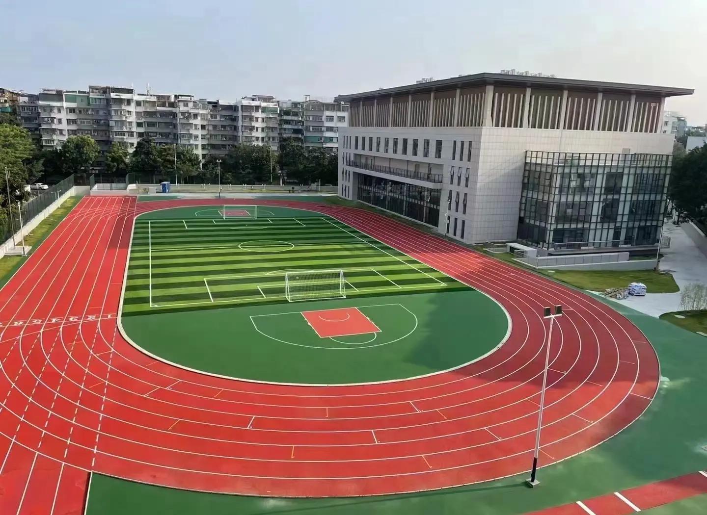 陇南市篮球场塑胶篮球场 - 厂家